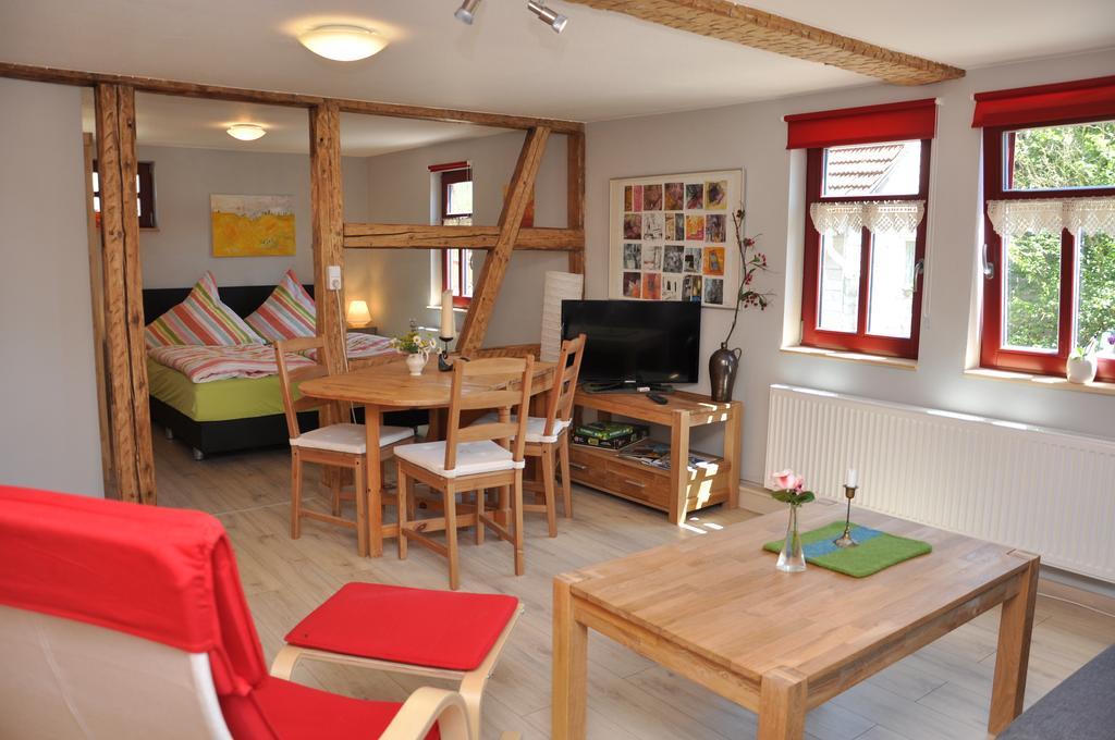 Cafe Landart Im Thueringer Finistere Apartment Plaue  Bilik gambar