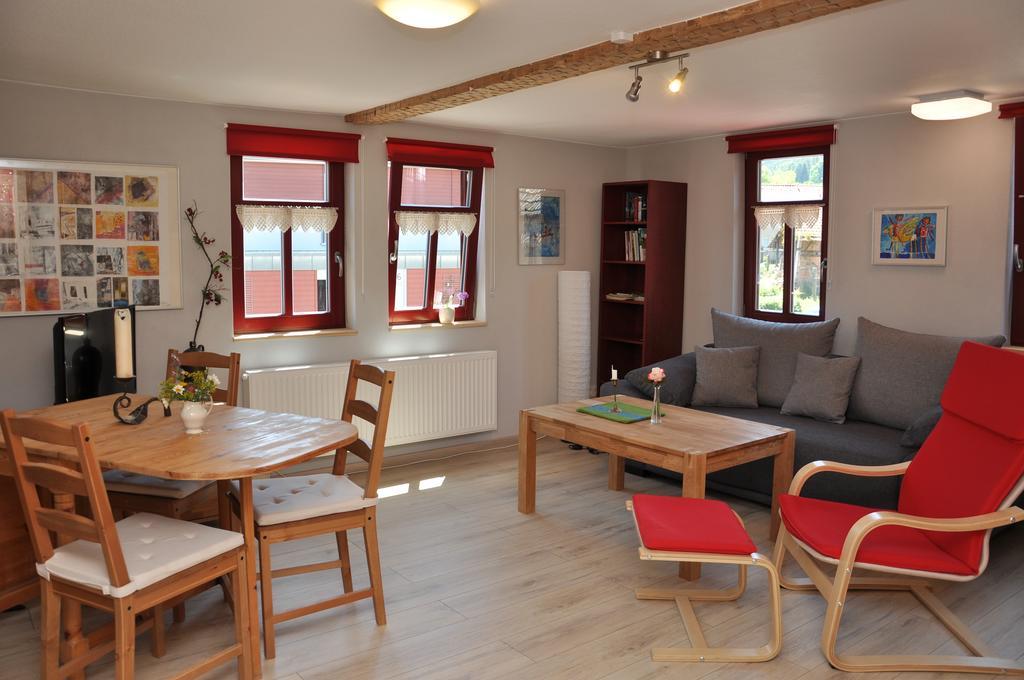 Cafe Landart Im Thueringer Finistere Apartment Plaue  Bilik gambar