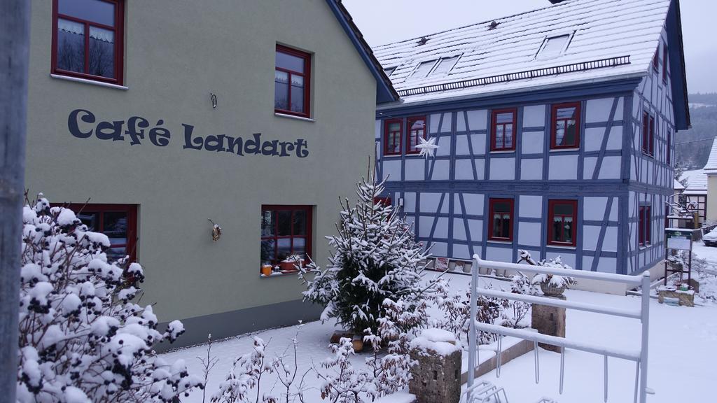 Cafe Landart Im Thueringer Finistere Apartment Plaue  Luaran gambar