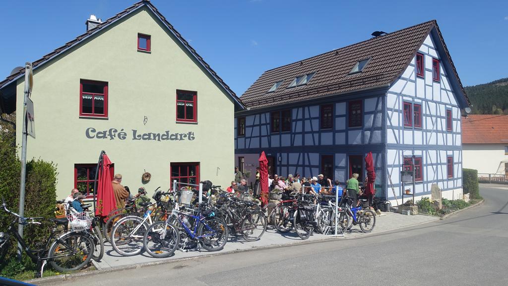 Cafe Landart Im Thueringer Finistere Apartment Plaue  Luaran gambar
